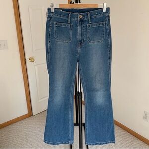 GAP Women's Flare Jeans in Classic Blue